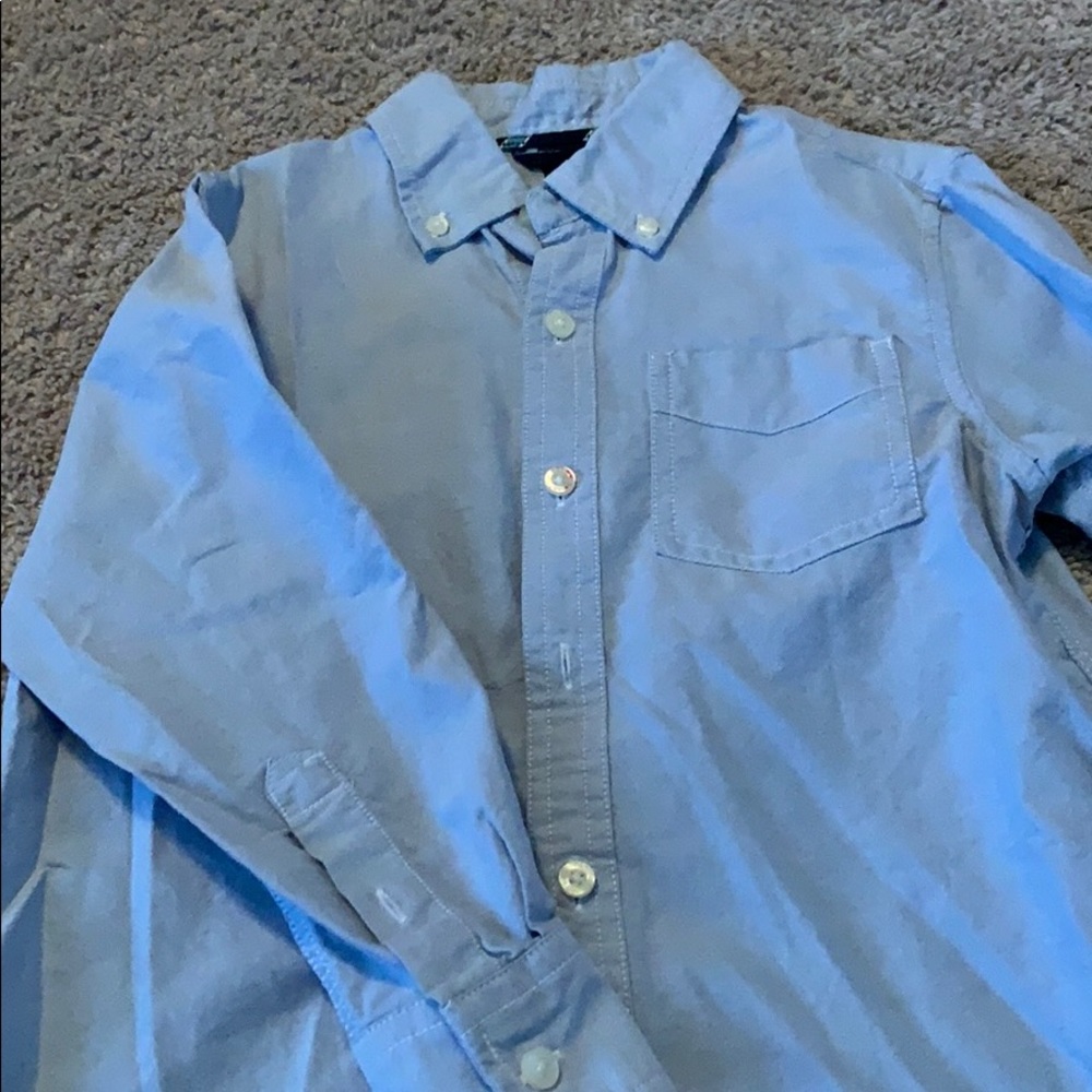 Gap Kids Boy’s Long Sleeve Button Down